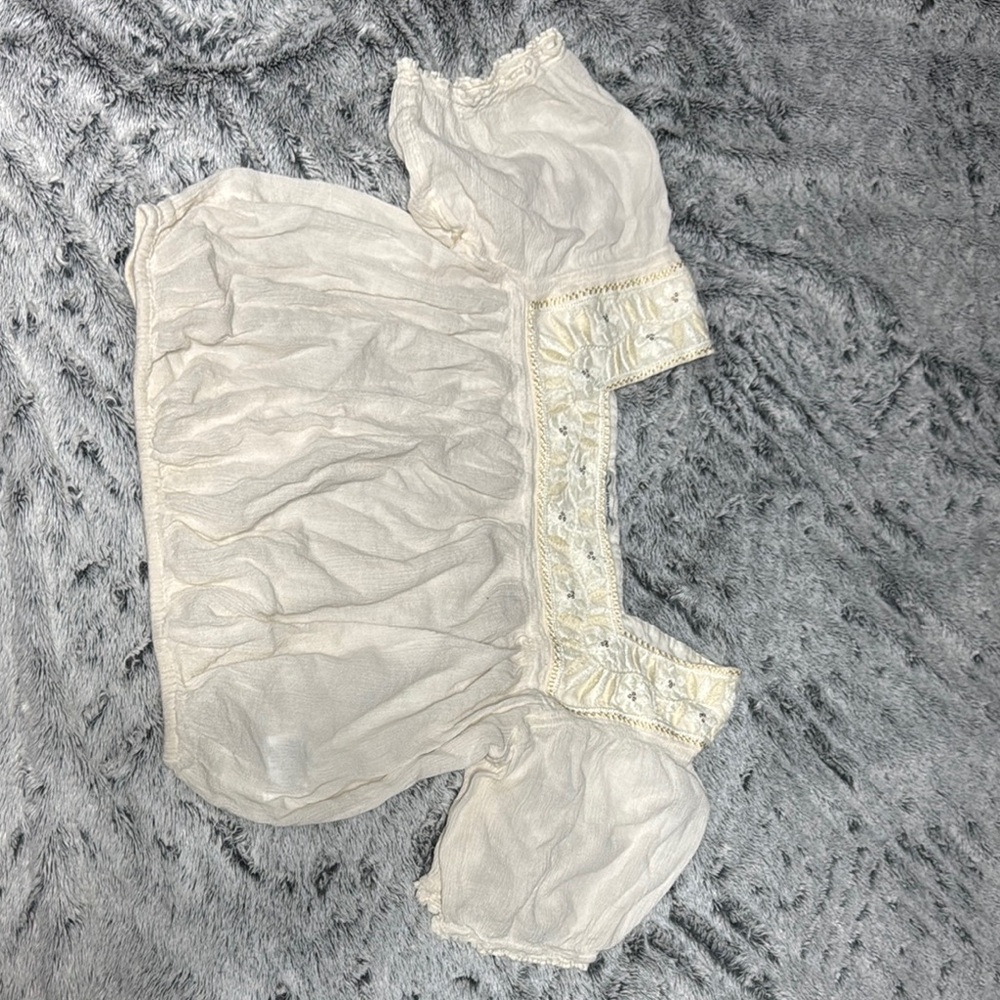Elegant Cream Women's Intimate Top